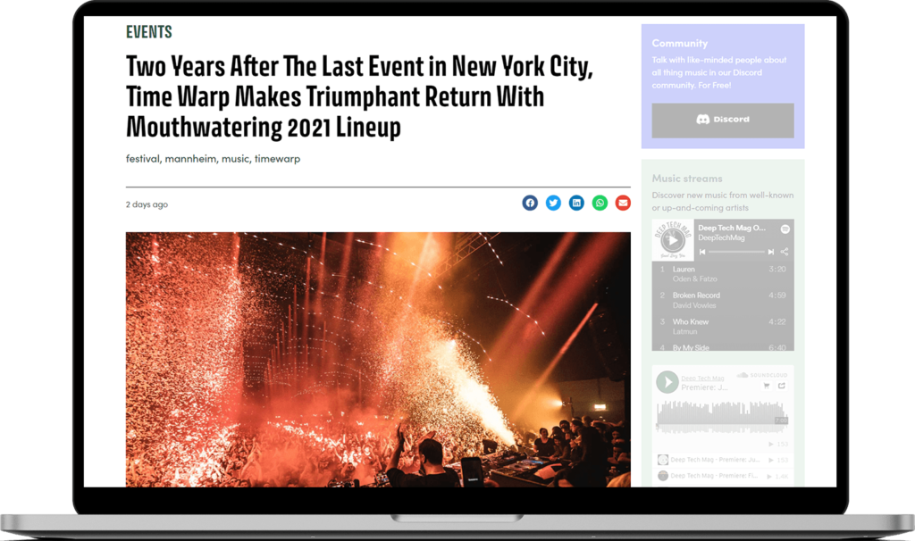 editorial feature website deep tech mag