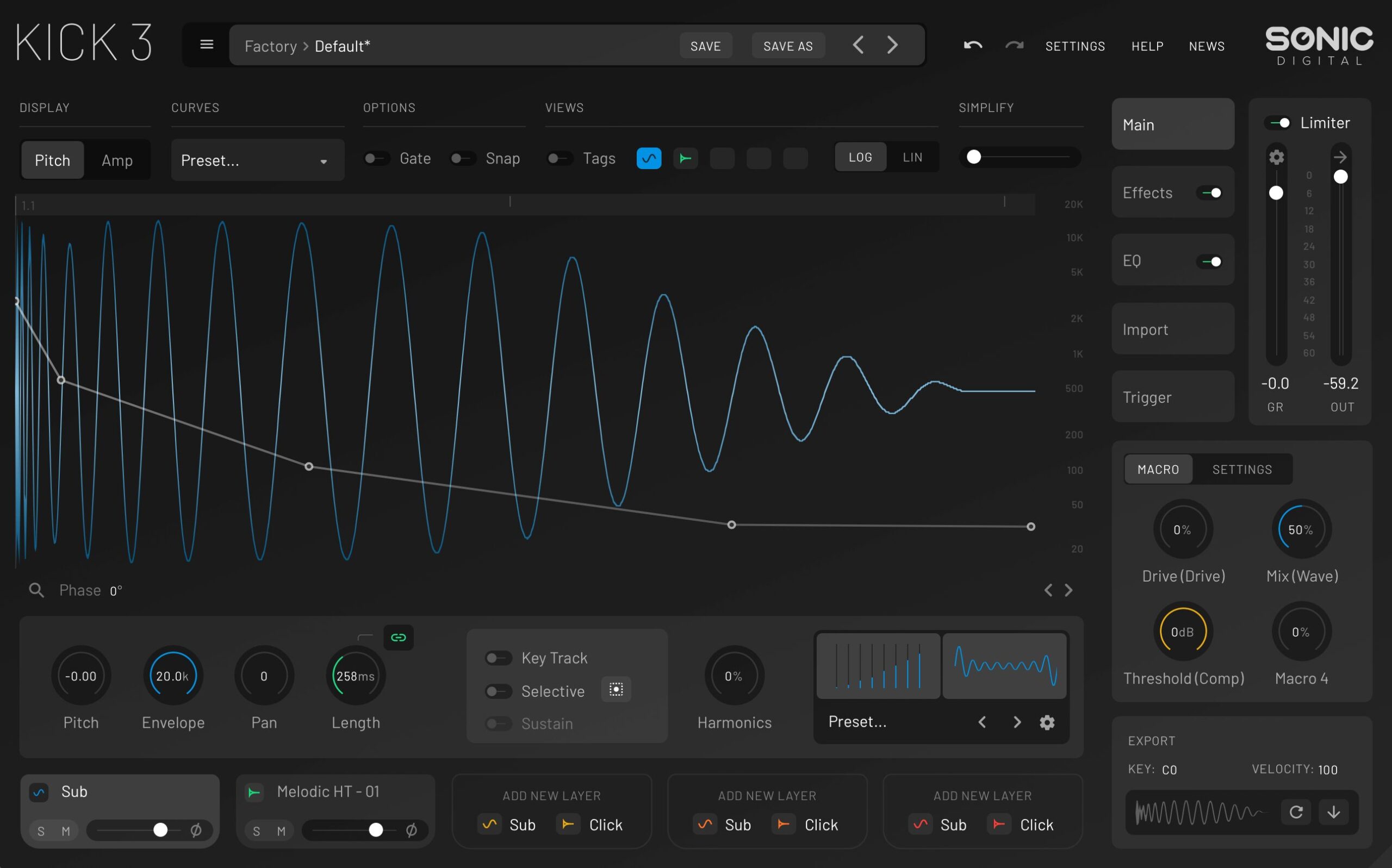 Sonic Academy KICK 3 screenshot / product image